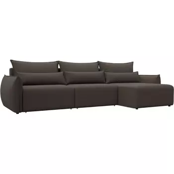 Диван угловой Лига-051 НПБ Лонг угол универсальный Лига Диванов (Рогожка) арт.128660