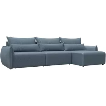 Диван угловой Лига-051 НПБ Лонг угол универсальный Лига Диванов (Велюр) арт.128671