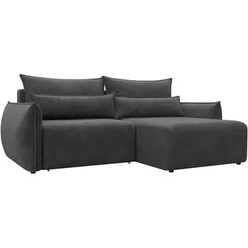 Диван угловой Лига-051 НПБ угол универсальный Лига Диванов (Велюр) арт.128717