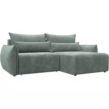 Диван угловой Лига-051 НПБ угол универсальный Лига Диванов (Велюр) арт.128718