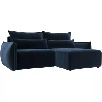 Диван угловой Лига-051 НПБ угол универсальный Лига Диванов (Велюр) арт.128653