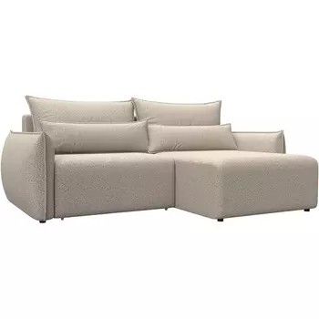 Диван угловой Лига-051 НПБ угол универсальный Лига Диванов (Велюр) арт.128656