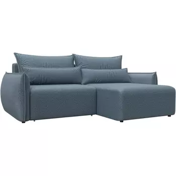 Диван угловой Лига-051 НПБ угол универсальный Лига Диванов (Велюр) арт.128658