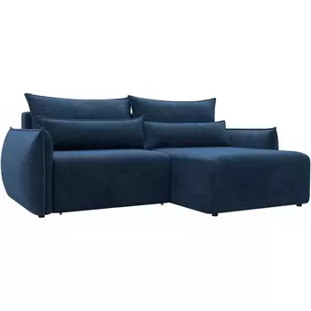 Диван угловой Лига-051 НПБ угол универсальный Лига Диванов (Велюр) арт.128719