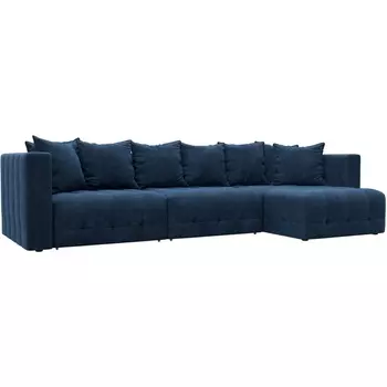 Диван угловой Лига-052 НПБ Лонг угол универсальный Лига Диванов (Велюр) арт.128833