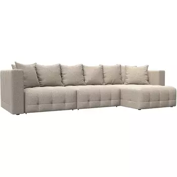 Диван угловой Лига-052 НПБ Лонг угол универсальный Лига Диванов (Велюр) арт.128823