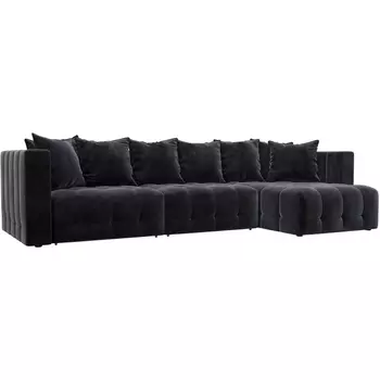 Диван угловой Лига-052 НПБ Лонг угол универсальный Лига Диванов (Велюр) арт.128822