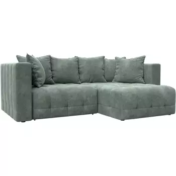 Диван угловой Лига-052 НПБ угол универсальный Лига Диванов (Велюр) арт.128810