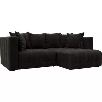 Диван угловой Лига-052 НПБ угол универсальный Лига Диванов (Велюр) арт.128812