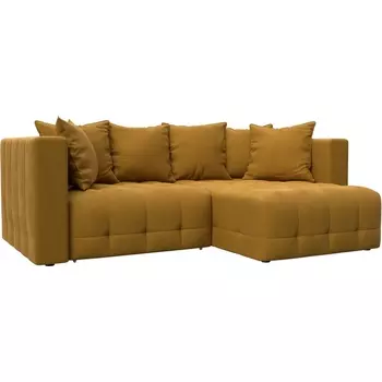 Диван угловой Лига-052 НПБ угол универсальный Лига Диванов (Велюр) арт.128808