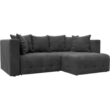 Диван угловой Лига-052 НПБ угол универсальный Лига Диванов (Велюр) арт.128809