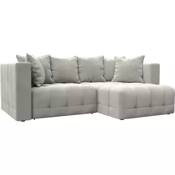 Диван угловой Лига-052 НПБ угол универсальный Лига Диванов (Велюр) арт.128796