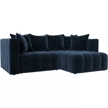 Диван угловой Лига-052 НПБ угол универсальный Лига Диванов (Велюр) арт.128798