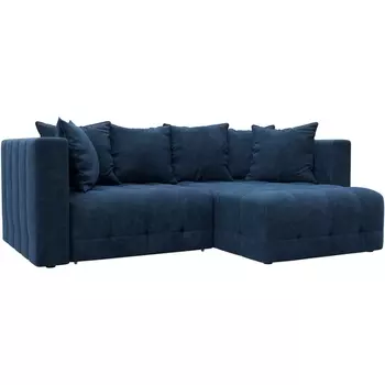 Диван угловой Лига-052 НПБ угол универсальный Лига Диванов (Велюр) арт.128811