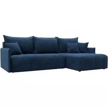 Диван угловой Лига-054 НПБ угол универсальный Лига Диванов (Велюр) арт.129053