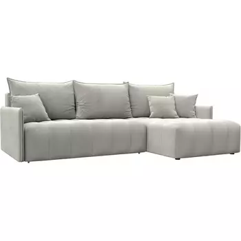 Диван угловой Лига-054 НПБ угол универсальный Лига Диванов (Велюр) арт.129033