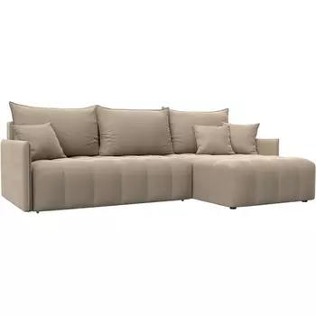 Диван угловой Лига-054 НПБ угол универсальный Лига Диванов (Велюр) арт.129027