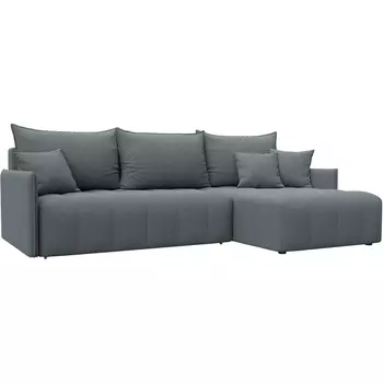 Диван угловой Лига-054 НПБ угол универсальный Лига Диванов (Рогожка) арт.129024