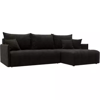 Диван угловой Лига-054 НПБ угол универсальный Лига Диванов (Велюр) арт.129054