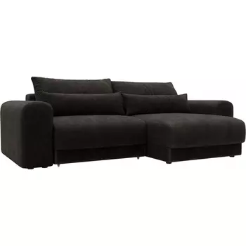 Диван угловой Лига-056 НПБ угол универсальный Лига Диванов (Велюр) арт.129162