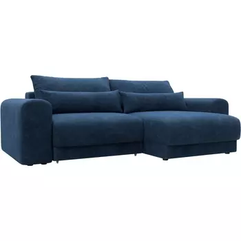 Диван угловой Лига-056 НПБ угол универсальный Лига Диванов (Велюр) арт.129161