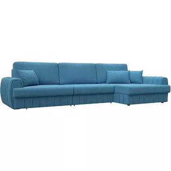 Диван угловой Лига-057 НПБ Лонг угол правый Лига Диванов (Рогожка) арт.129295