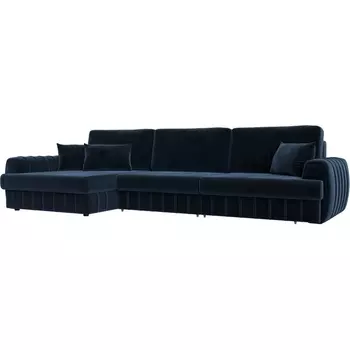 Диван угловой Лига-057 НПБ Лонг угол левый Лига Диванов (Велюр) арт.129305L