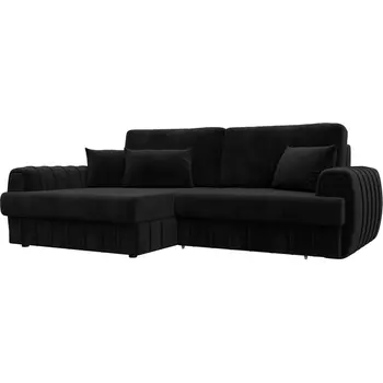 Диван угловой Лига-057 НПБ угол левый Лига Диванов (Велюр) арт.129273L