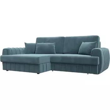 Диван угловой Лига-057 НПБ угол левый Лига Диванов (Велюр) арт.129269L