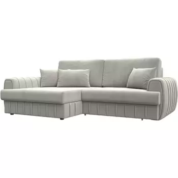 Диван угловой Лига-057 НПБ угол левый Лига Диванов (Велюр) арт.129274L