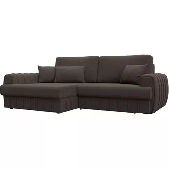 Диван угловой Лига-057 НПБ угол левый Лига Диванов (Рогожка) арт.129264L