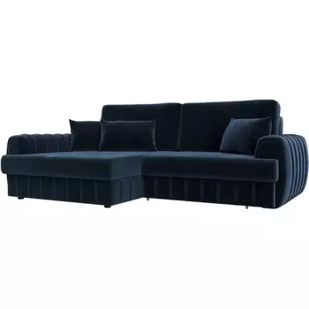 Диван угловой Лига-057 НПБ угол левый Лига Диванов (Велюр) арт.129276L