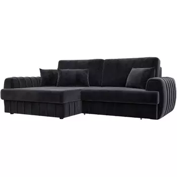 Диван угловой Лига-057 НПБ угол левый Лига Диванов (Велюр) арт.129278L