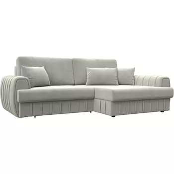 Диван угловой Лига-057 НПБ угол правый Лига Диванов (Велюр) арт.129274