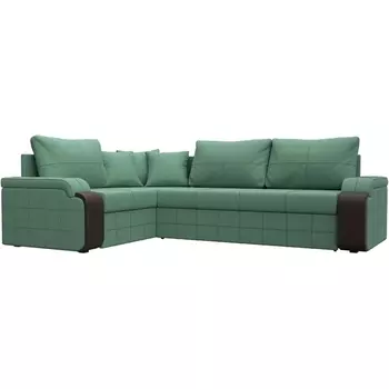 Диван угловой Николь левый угол Лига Диванов (Рогожка) арт.126002L