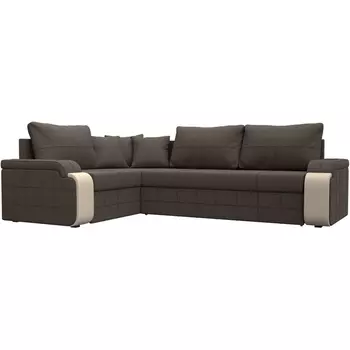 Диван угловой Николь левый угол Лига Диванов (Рогожка) арт.126001L