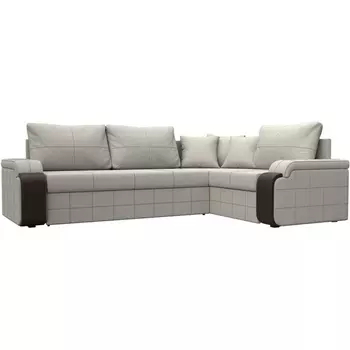 Диван угловой Николь правый угол Лига Диванов (Рогожка) арт.126000