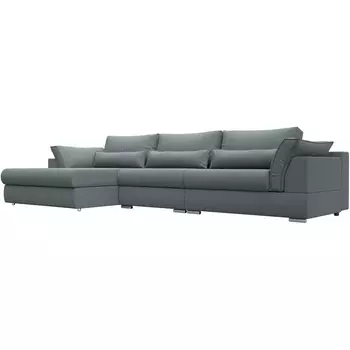 Диван угловой Пекин Long угол левый Лига Диванов (Рогожка) арт.122941L