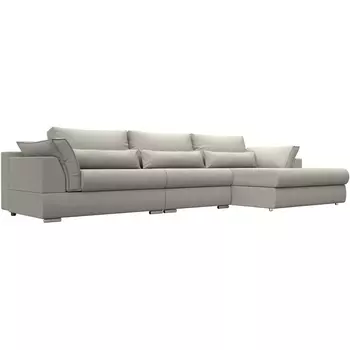 Диван угловой Пекин Long угол правый Лига Диванов (Рогожка) арт.122939