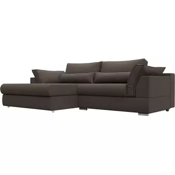 Диван угловой Пекин угол левый Лига Диванов (Рогожка) арт.122946L