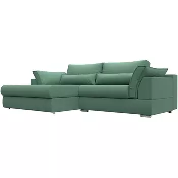 Диван угловой Пекин угол левый Лига Диванов (Рогожка) арт.123513L