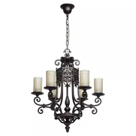 Длинная кованая люстра Aivengo 382011606 (Chiaro)