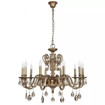 Длинная люстра в виде подсвечника Gabrijel' 491011110 (Chiaro)