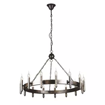 Длинная подвесная люстра Favourite Fortezza 1144-15P кольцо