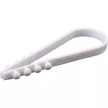 Дюбель-хомут ДХК 19-25 круглый белый 10 шт. duwi 30345 9 Duwi