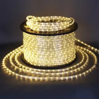 Дюралайт светодиодный Sneha 13-2W-100M-220V-LED-U WW/W FLASH