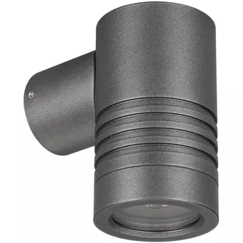 Фасадный светильник светодиодный KT-RAY-WALL-R46-3W Warm3000 (GR, 24 deg, 24V) (Arlight, IP65 Металл, 3 года) 034116