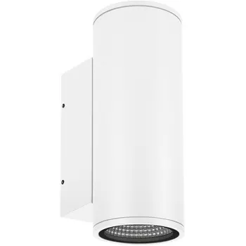 Фасадный светильник светодиодный LGD-FORMA-WALL-TWIN-R90-2x12W Warm3000 (WH, 44 deg, 230V) (Arlight, IP54 Металл, 3 года) 037252