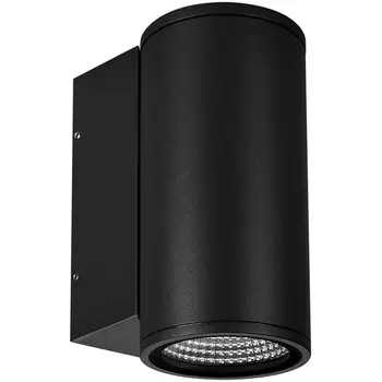 Фасадный светильник светодиодный LGD-FORMA-WALL-R90-12W Day4000 (BK, 44 deg, 230V) (Arlight, IP54 Металл, 3 года) 037256