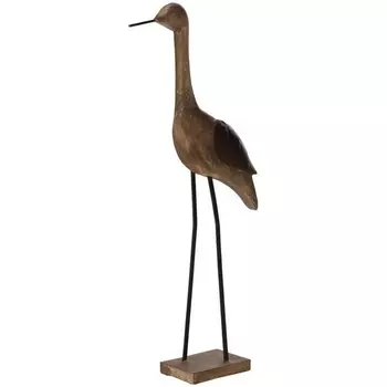 Фигурка Птица Eglo Maniroka 427386 L300, B120, H870 алюминий, дерево медный